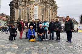 Gruppenfoto: Stifter in Sachsen